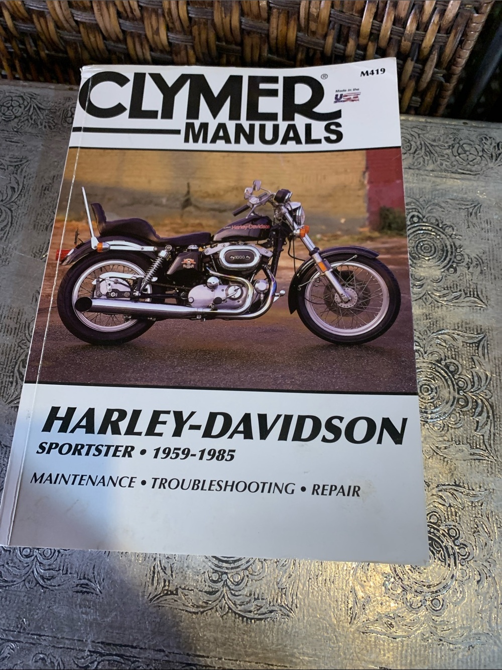 Clymer Harley-Davidson Manual Book